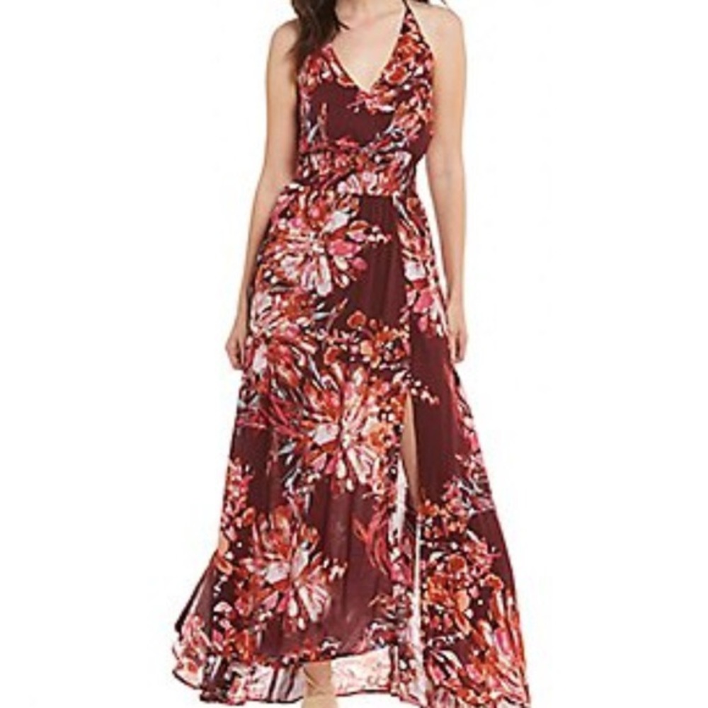 Beachy Floral Maxi Dress